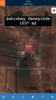 Şahinbey Geneyikte Yatırımlık Arazi