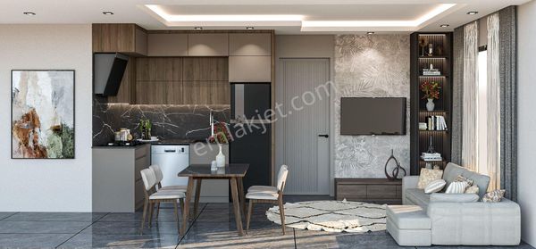Denizli Akkonak Mevki 1+1 Sıfır Apartımız Satılıktır