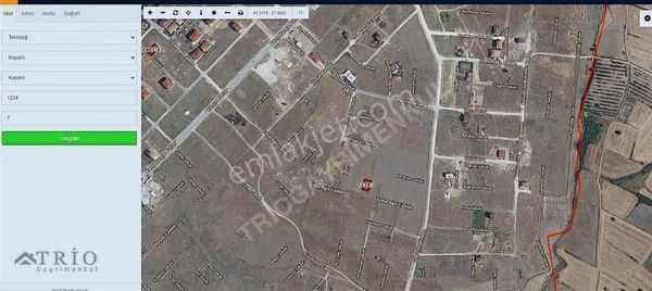 Tekirdağ Kapaklı Da İmarlı 304 M2 Satılık Arsa