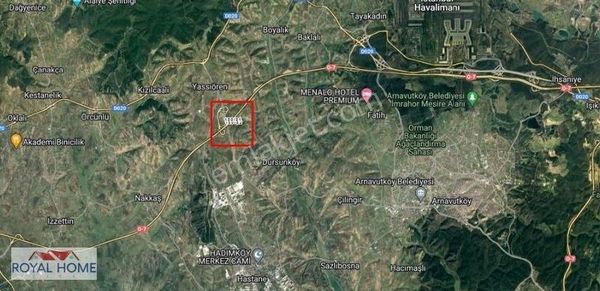 Arnavutköy Yassıören De Ticari + Konut İmarlı Yüksek Yer