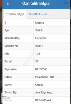Startkey Stardan Satılık Tarla