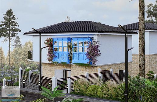 Aliağa Siteler Mahallesinde Müstakil Havuzlu Lüks 3+1 Villa