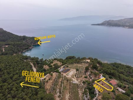 Bmk'dan Antalya Kumluca Yenice'de Full Deniz Manzaralı Arsa