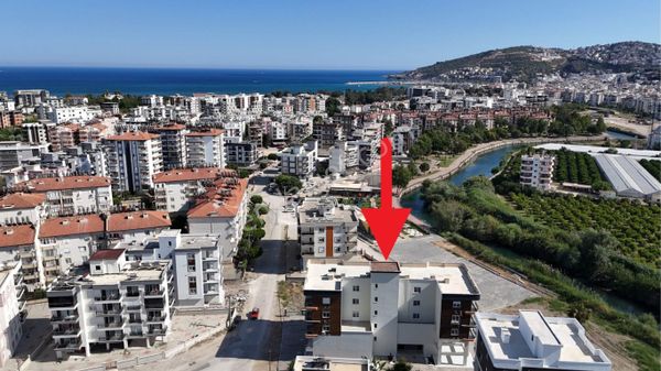 Kum Mahallesinde Mükemmel Konumda 2+1 Sıfır Geniş Satılık Daire