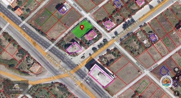 Alan Emlak;sinop Yoluna 2.parsel, Köşe,3 Kata İmarlı, Arsa