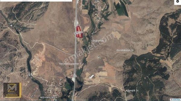 Amazondan Göksun Kayseri Yolunda Yatırımlık Tarla