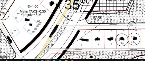 Boynuyoğunda 35 Mt Bulvara Cepheli 2 Kata İmarlı Tek Tapu Satılık Arsa