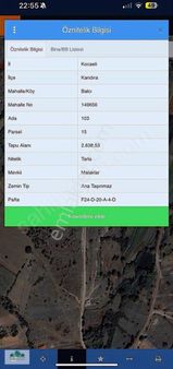 Kandıra Balcılarda 2638 M2 Tarla