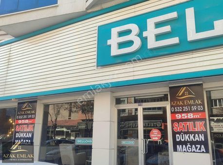 Gazlıgöl Caddesinde Kurumsal Kiracılı 958m2 Satılık İki Dükkan