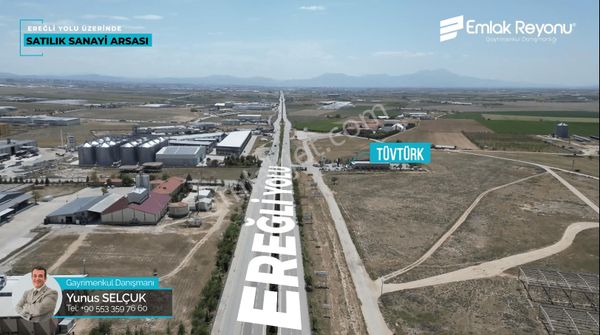 Ereğli Yoluna Cepheli Satılık Sanayi Arsası