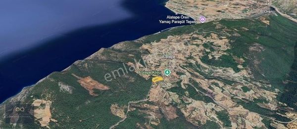 Milas Alatepe'de Satılık 110 Metre Asfalt'a Cephe Değerli Tarla