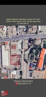 Pegasus Gayrimenkulden Ticaret Turizm İmarlı Arsa