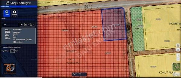 Yenipeçenek Çiçektepe De Yatırımlık Ticari İmarlı Hisse