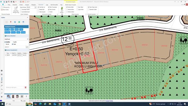 Akra Gayrimenkul'den İlimtepe Mahallesinde Villa İmarlı Satılık Arsa