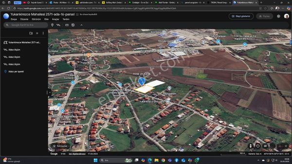 Alp Gayrimenkulden Sakarya Arifiye Yukarıkirezce Mah Satılık Arsa