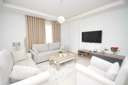 Alanya Mahmutlar'da 2+1 Satılık Eşyalı Deniz Manzaralı Dire