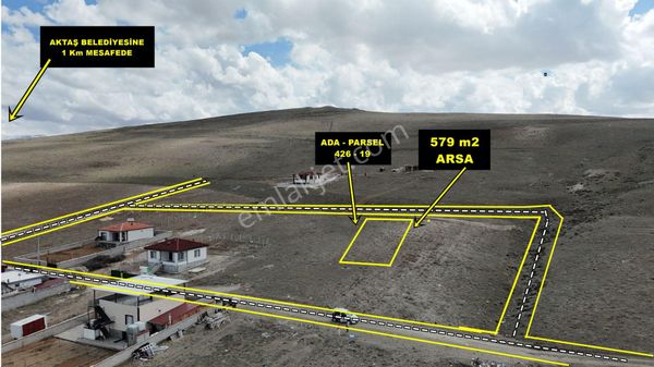 E.gökal Aktaş Cumhuriyet 579m2 Güzel Konum Yatırımlık Yazlık Yer