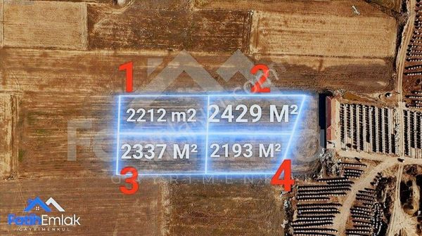 Afyon Konya Yolu Üzeri Satılık 4 Adet Ticari Arsa