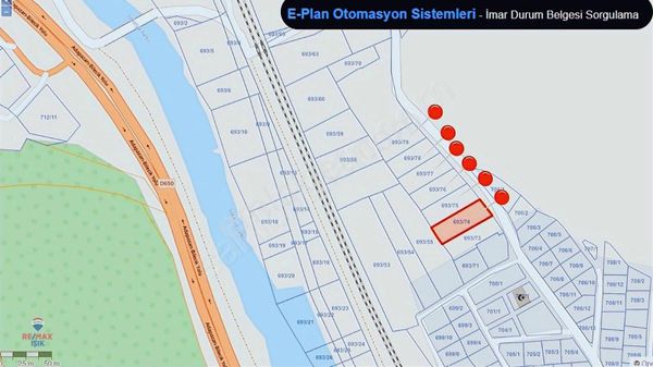 Sakarya Nehr'inin Yanında 120 M Cepheli 6 Yan Yana Parsel