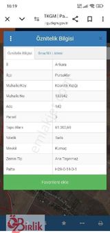 Pursaklar Kösrelik Kızığı Da Satılık Hobi Bahçesi