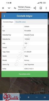 Pursaklar Kösrelik Kızığı Da Satılık Arsa