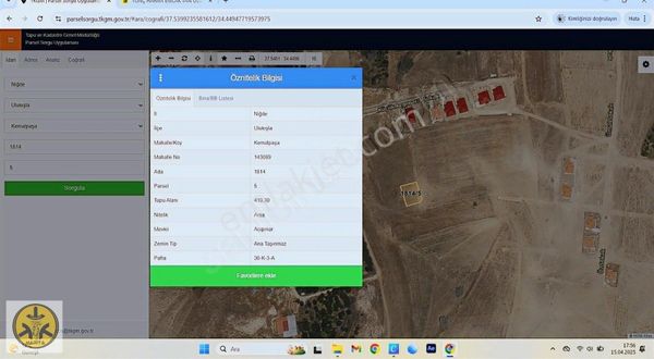 Tunç Harita Emlak'tan Kemalpaşa Mahallesinde Yatırımlık Fırsat