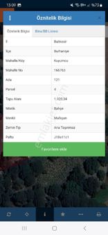 Edremit Burhaniyede Satılık Bahçe