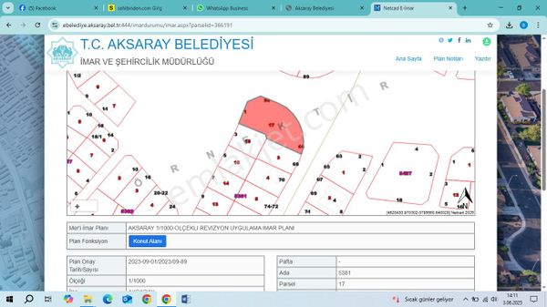 Aksaray Paşacık Da Kat Karşılığı Kupon Arsa