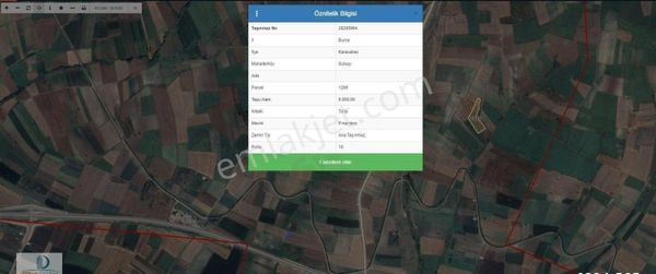 Karacabey Subaşı Köyünde Satılık 23.700 M2 Yatırımlık Arazi.