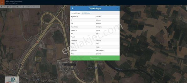 Dijitalemlak'tan Susurluk Balıklıdere'de Lojistik Alanda Satılık 8 Dönüm Kıymetli Arazi.