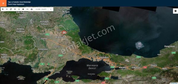Kırklareli Merkez'de Satılık Tarla