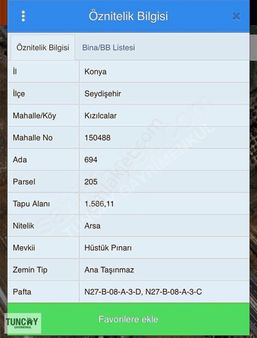 Tuncay'dan Satılık Ticari Arsalar