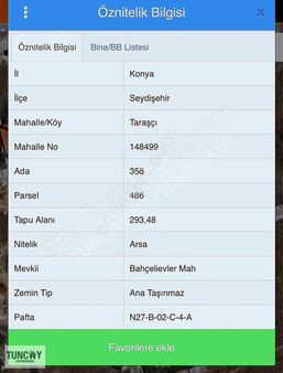 Tuncay'dan Bahçelievlerde Satılık Arsa