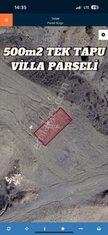Konum İşaretli Kuzenler Emlak’tan 500m2 Tek Tapu Villa Parseli