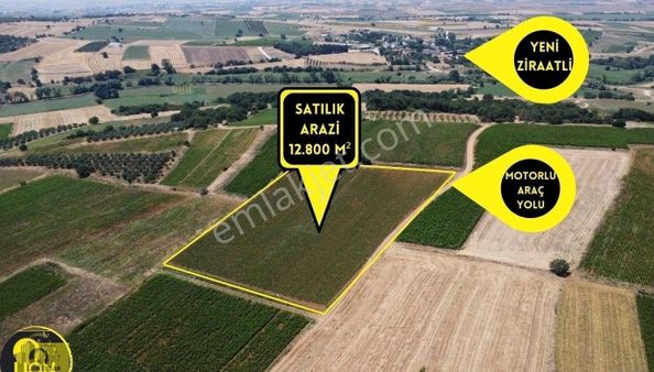 ⬛🟨 Bandırma Yeniziraatli'de 12.800 M² Satılık Tarla Lion Arsa Ofisi'nden⬛🟨
