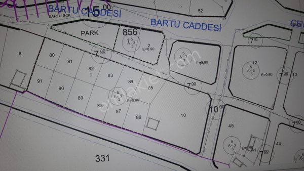 Meydan Mhde 392 M2, Bodrum+3 Kat İmarlı Arsa