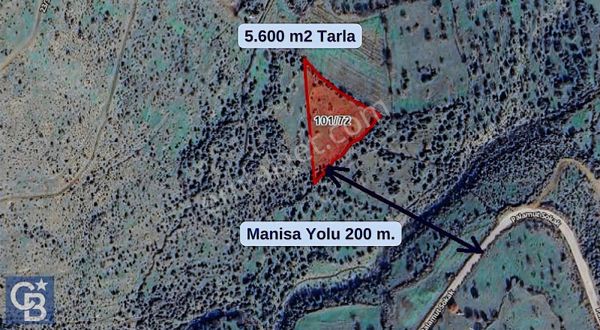 Karakuzu'da Manisa Yoluna 200 M.- 5.600 M2 Satılık Tarla