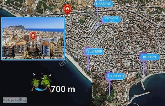 Alanya'da İkametgaha Uygun 2+1 Full Eşyalı Satılık Dairemiz