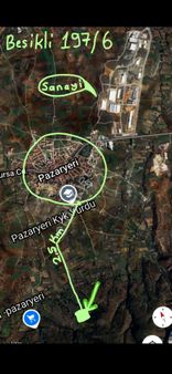 Bilecik Pazaryeri Beşikli De Araç Takkasli Arsa