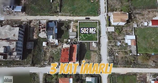 Şahlan Emlaktan Satılık Plevnede 502 M2 İmarlı Arsa