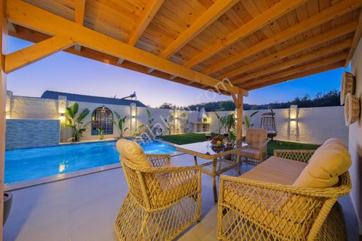 Stop’tan Kayaköy’de 2+1 Eşyalı Lüks Ve Konforun Buluştuğu Özel Villa