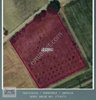Korkuteli Yeşilyayla Da 3000 M2 Satılık Arsa