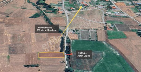 Boyalı Mahallesi’nde Asfalt Cepheli, 1.420 M² Bahçelik Tarla!