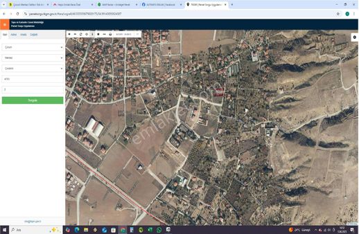 Çorum Bahçelievler Bahabey Caddesine Yakın Köşe Başı Villa Arsası