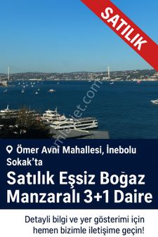 Kabataş / Ömer Avni Mahallesi’nde Boğaz Manzaralı 3+1 Daire Satışta!