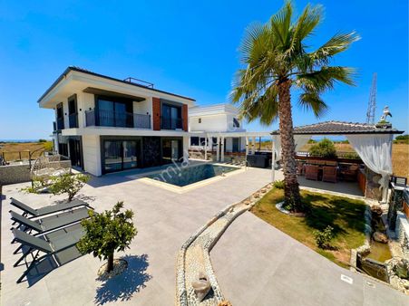Didimde Lüx 7+1 Deniz Manzaralı Villa