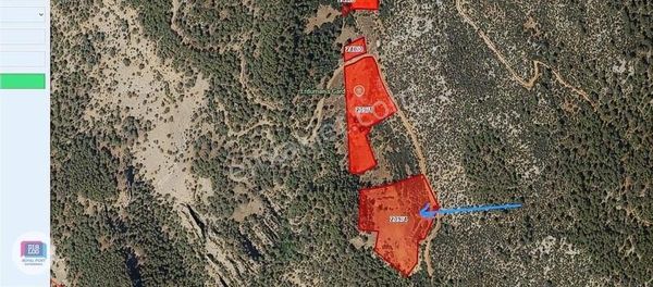 Isparta Sütçüler Yeşilyurt Köyü Doğa Manzaralı Satılık Tarla