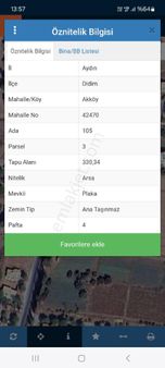 Denize 150 Metre Villa İmarlı Arsa