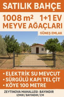 İzmir Bayındır Zeytinova Mh Satılık Bahçe