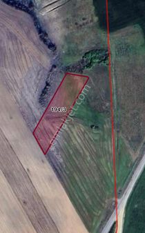 Edirne Meriç Serem Köyünde 2437 M2 Yollu Tarla